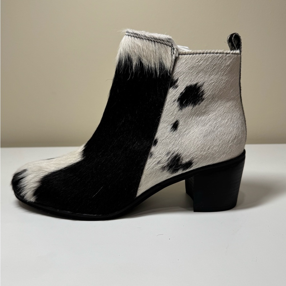 Myra Bags Neotron Hair-on Cowhide Ankle Boots – Block Heel 
NWT - Picture 8 of 16